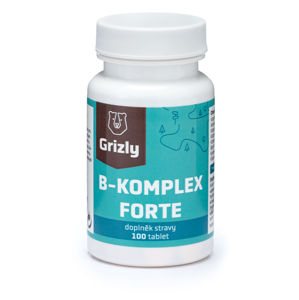 GRIZLY B-komplex Forte 100 tablet